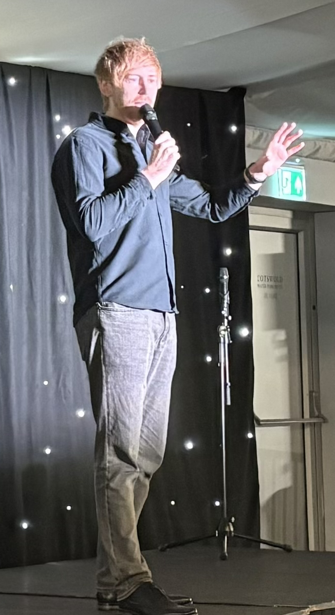 Mark Simmons at AIEW Trade Show Mark Simmons at AIEW